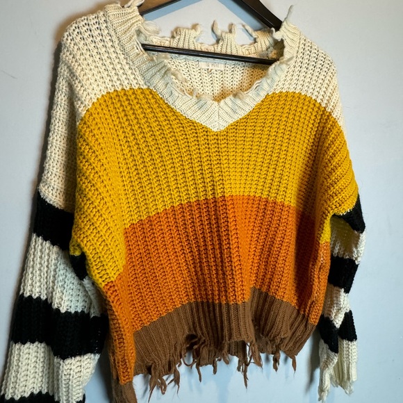 Candy corn sweater - Picture 2 of 2